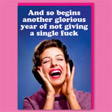 Dean Morris - And so begins another year