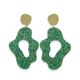 SEA SLUGS  - gold/green glitter