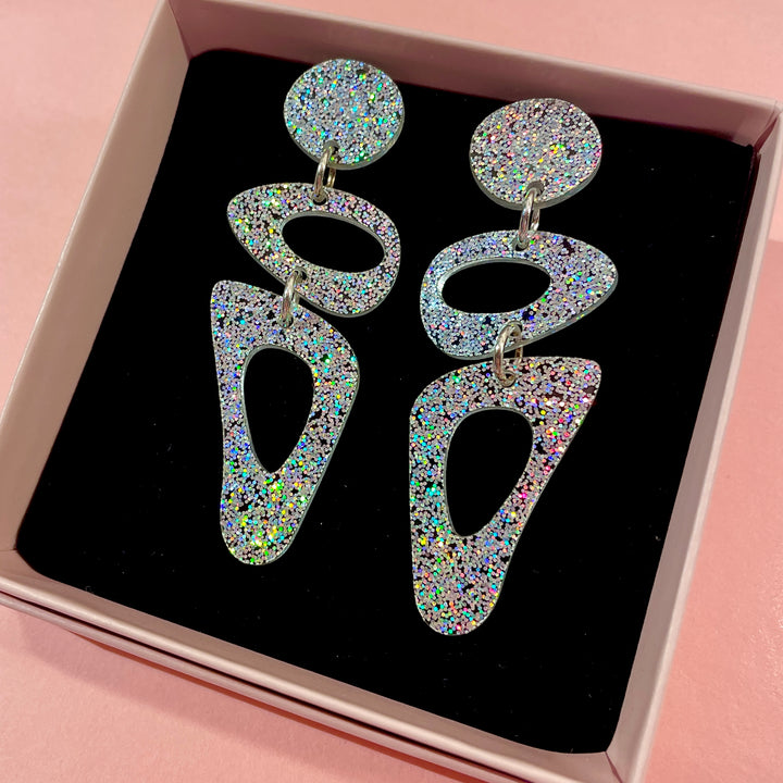 TINY DANCER - short - holo glitter