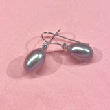 Grey pearls and silver bling