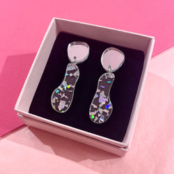 Tiny Angel - silver/holo flakes