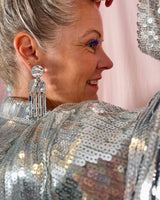 Tassel Queen - Silver/Holo Flakes/Silver