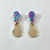 Drip ‘n’ Drops - pastel confetti/golden