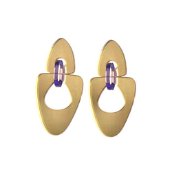 80s GLAM - Golden/Purple/Golden (SALE)