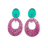 CELEBRATE "Too Loud" MINI - green/rainbow/pink glitter