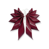 The Wings - burgundy red