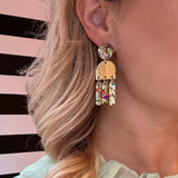 Mini Tassel Queen - golden/golden confetti
