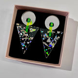 Geometry Baby - silvery/yellow/Holo Flakes