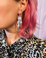 Double Drippin’ - Silver with Holo Flakes