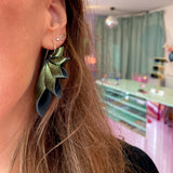 THE WINGS - green metallic/black