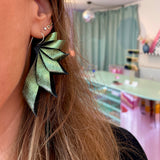 THE WINGS - green metallic/black