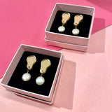 Drop - Golden with coin pearl