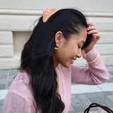 Croissant - hair clip