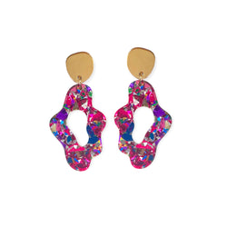 SEA SLUGS  - golden/red confetti