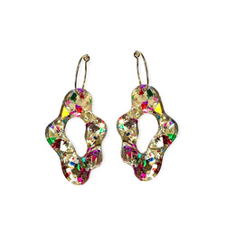 SEA SLUGS - golden confetti hoops (Kopi)