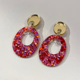 CELEBRATE MINI - golden/aperol confetti