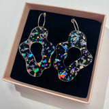 Sea slugs - holo glitter hoops