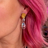 Tiny Angel - golden/holo flakes