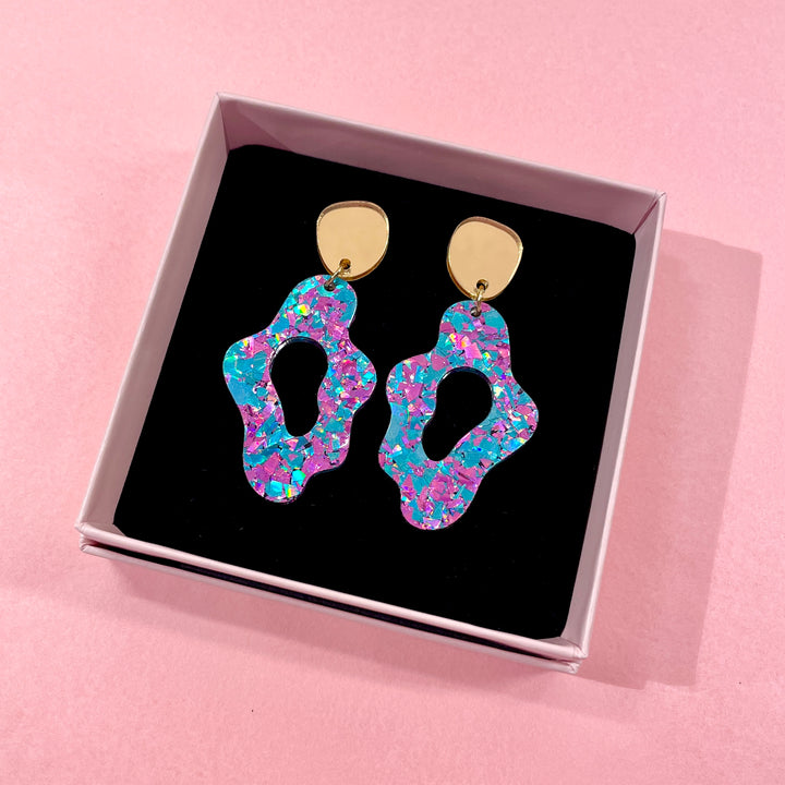 SEA SLUGS  - golden/pastel confetti