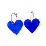 Two Hearts, blue sea