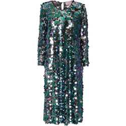 RAVEN SEQUIN DRESS - BLACK