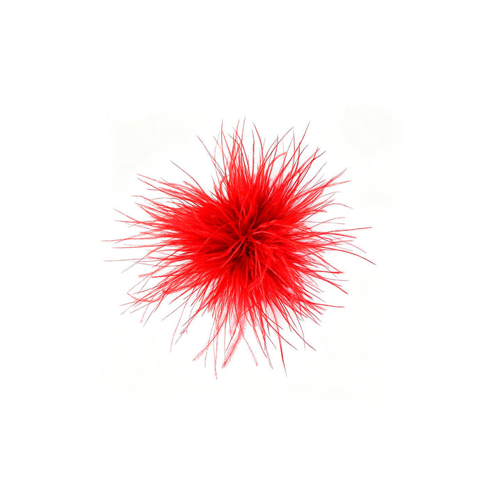 ROBIN BROCHE - red