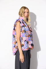 ROXANNA SHORT VEST - MULTIVERSE ART PRINT