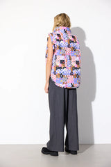 ROXANNA SHORT VEST - MULTIVERSE ART PRINT