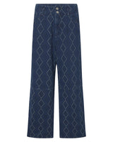 TRINITY TROUSERS - DARK DENIM