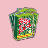 Glitter Sticker - Fresh Out of Fucks