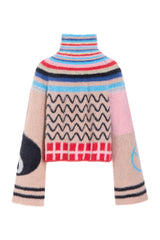 KITTI KNIT BLOUSE - MIXED