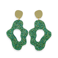 Sea slugs - Gold/green glitter