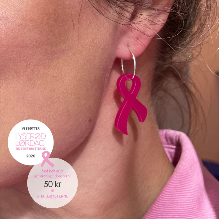 STØT BRYSTERNE - Small hot pink